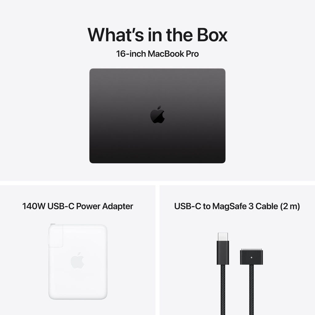 16-inch MacBook Pro with M5 Pro or Max - Nano-texture Display - Space Black