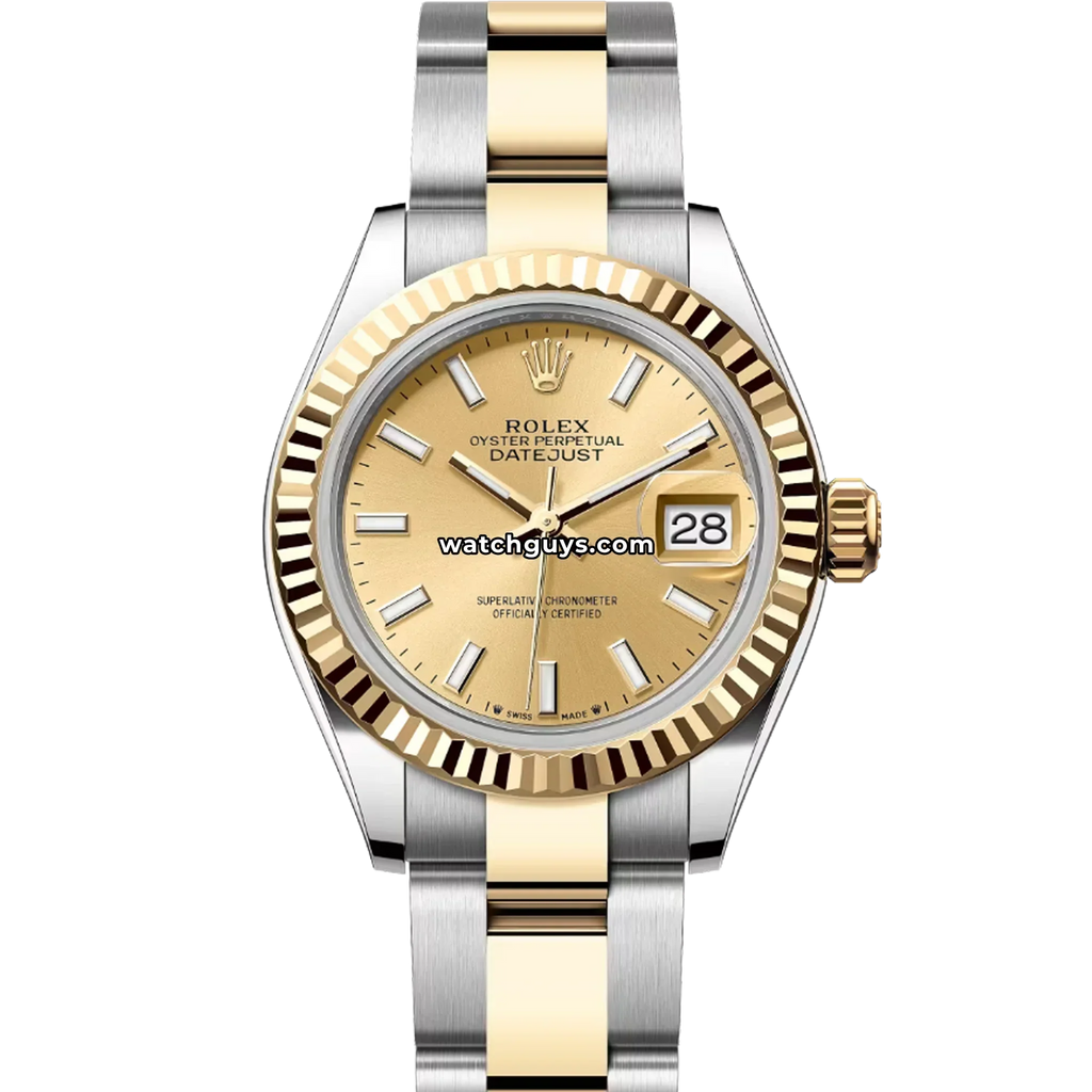 Rolex Datejust 279173 Champagne Index Oyster