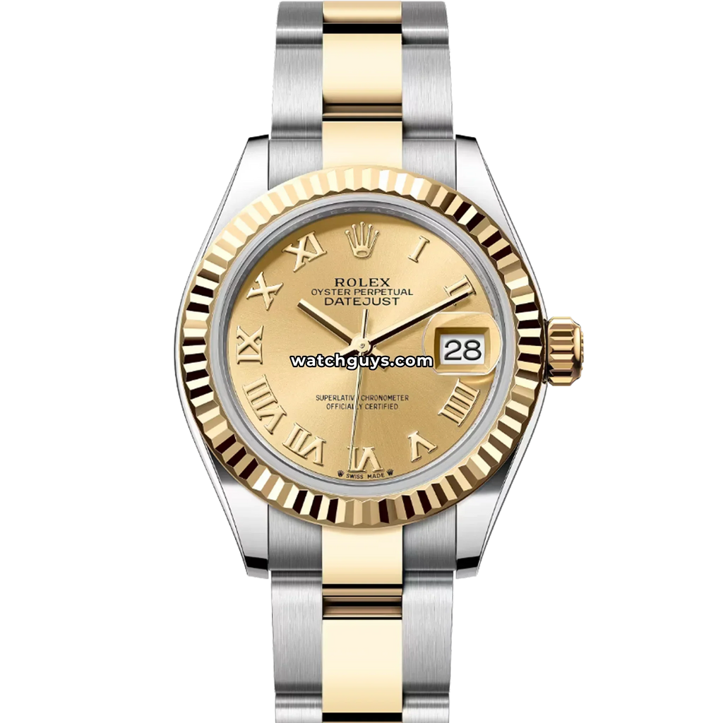 Rolex Datejust 279173 Champagne Roman Oyster