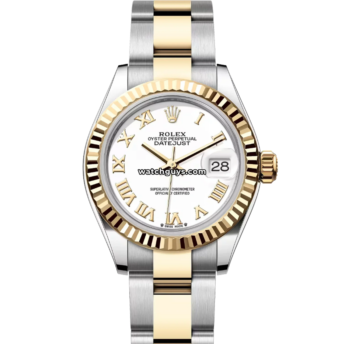 Rolex Datejust 279173 White Roman Oyster