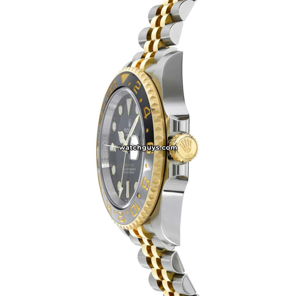 Rolex GMT-Master II 126713GRNR Black Two Tone Jubilee