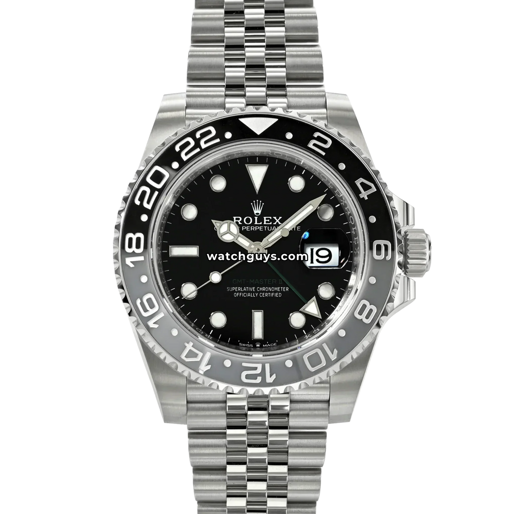 Rolex GMT-Master II 126710GRNR Bruce Wayne Stainless Steel Jubilee