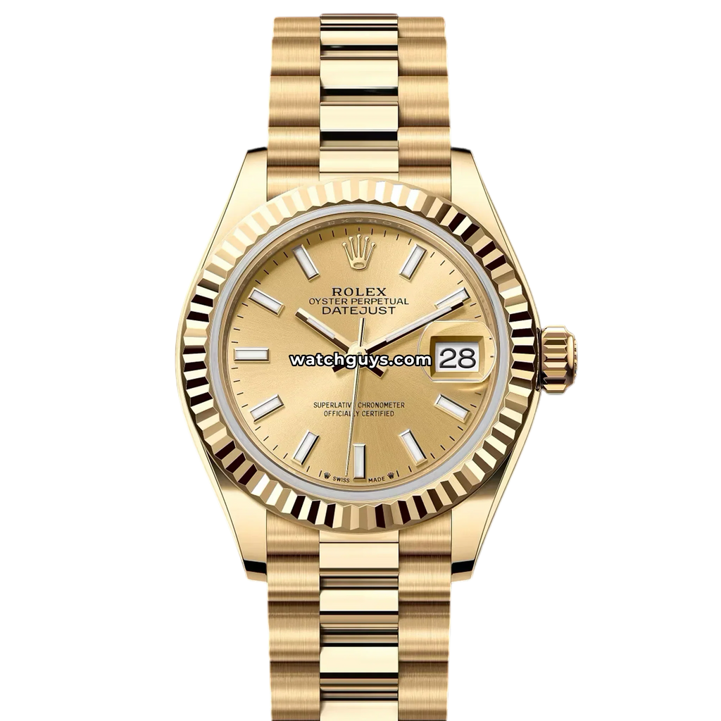 Rolex Datejust 279178 Champagne Index President