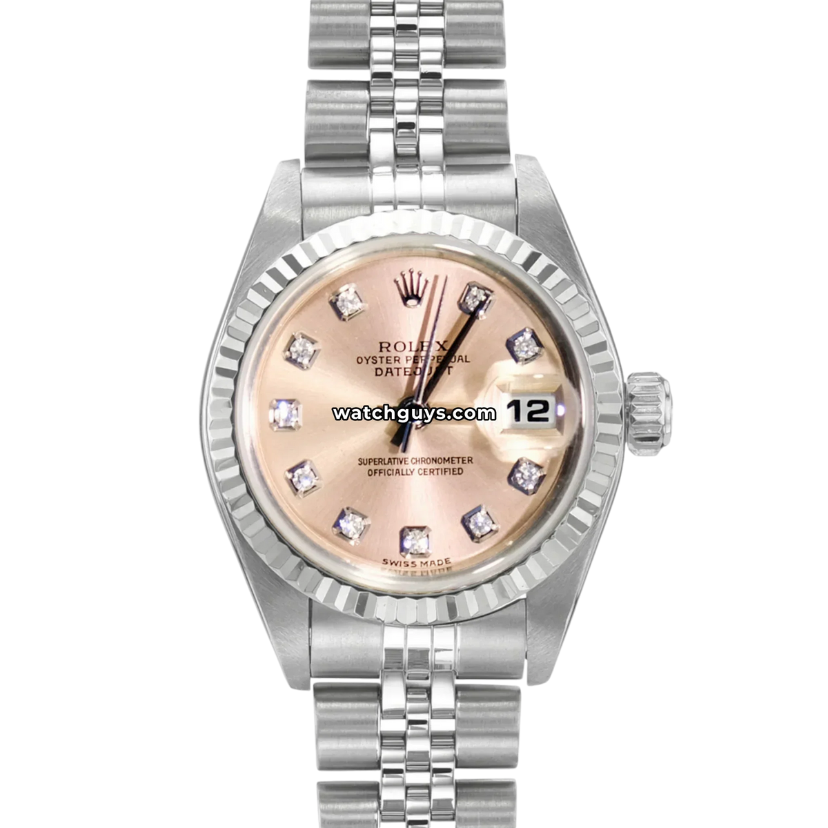 Rolex Datejust 79174 Pink Salmon Diamond