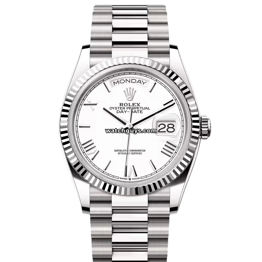 Rolex Day-Date 128239 White Roman President