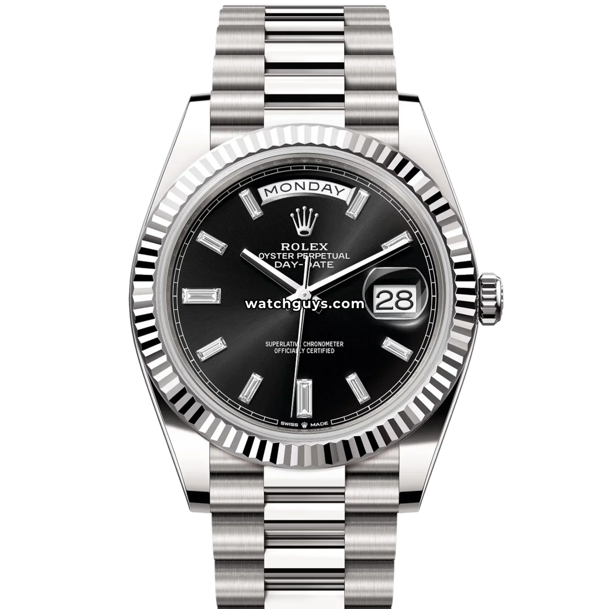 Rolex Day-Date 228239 Black Diamond