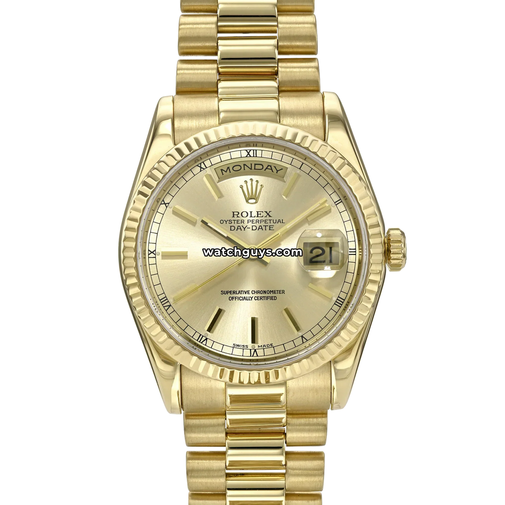 Rolex Day-Date 118238 Champagne President