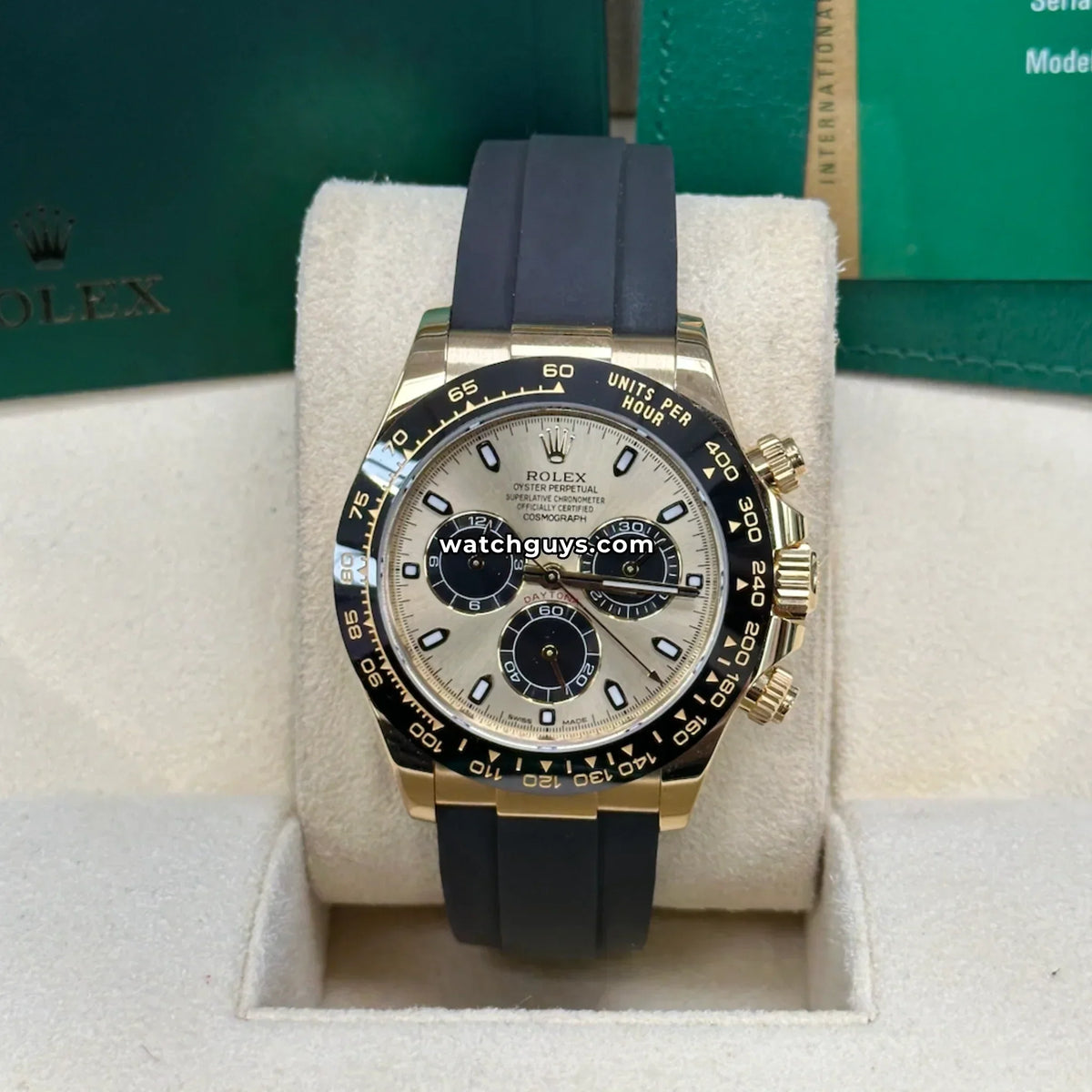 Rolex Daytona 116518LN Champagne Oysterflex