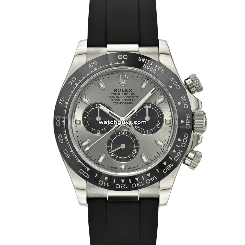 Rolex Daytona 116519LN Oysterflex Steel Dial
