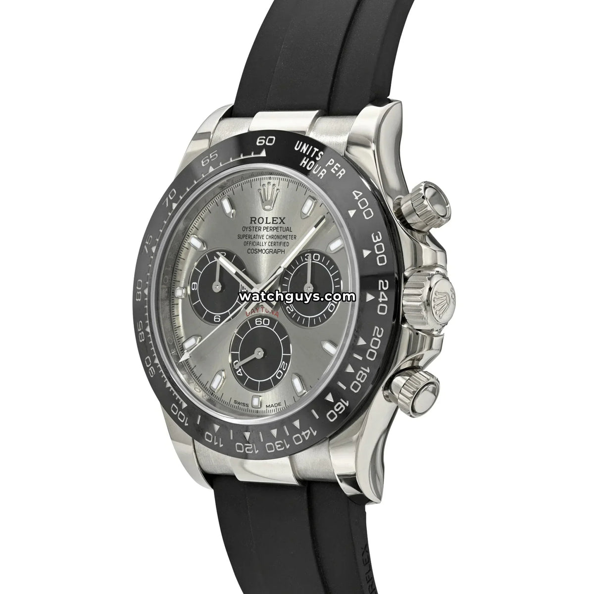Rolex Daytona 116519LN Oysterflex Steel Dial