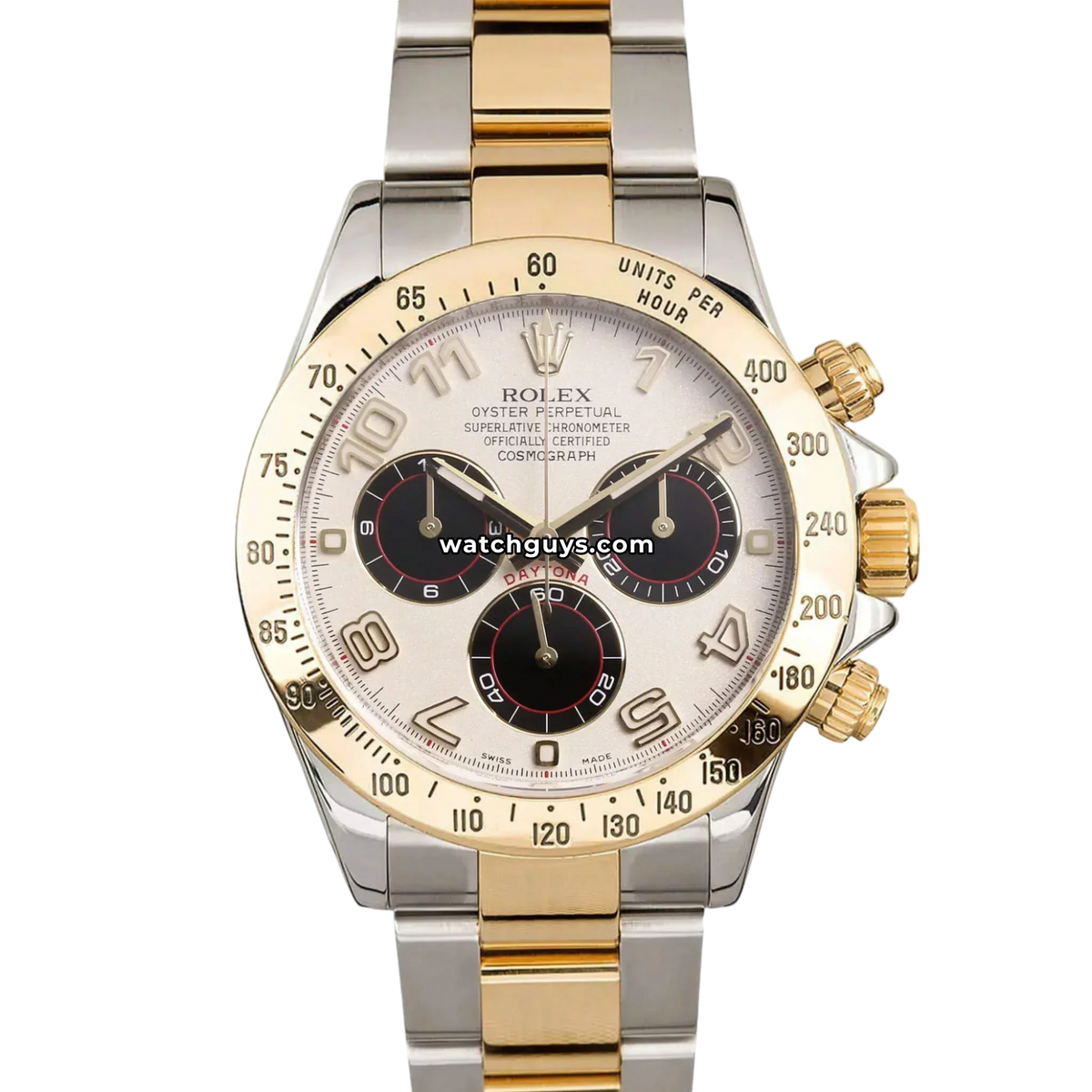 Rolex Daytona 116523 White Arabic
