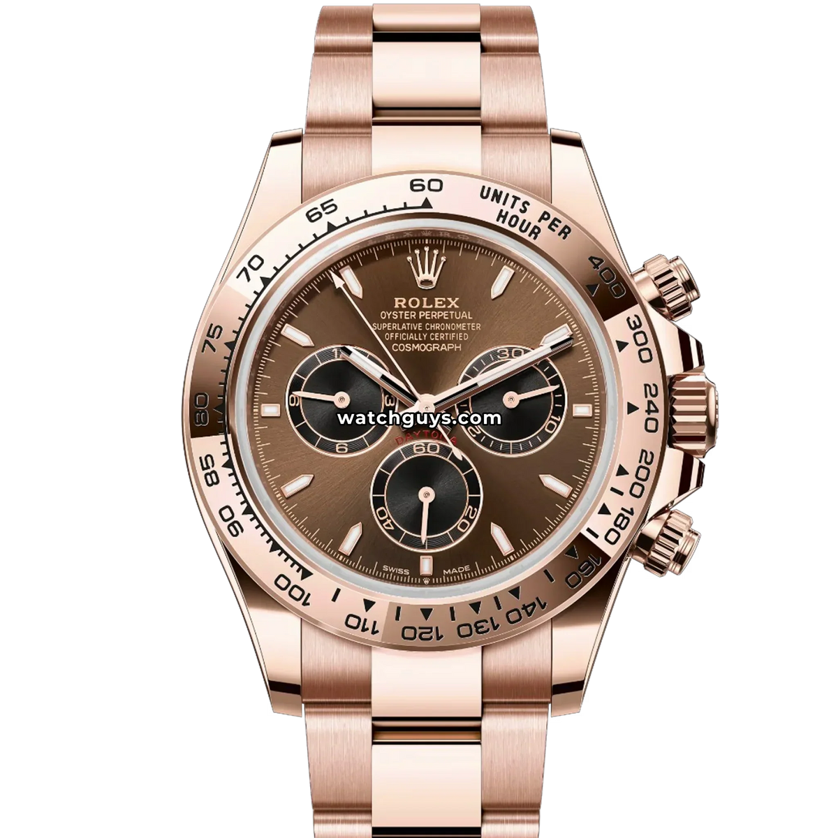 Rolex Daytona 126505 Chocolate Rose Gold