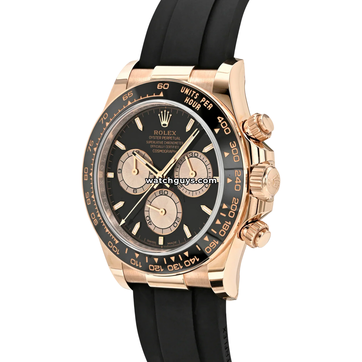 Rolex Daytona 126515LN Black Oysterflex