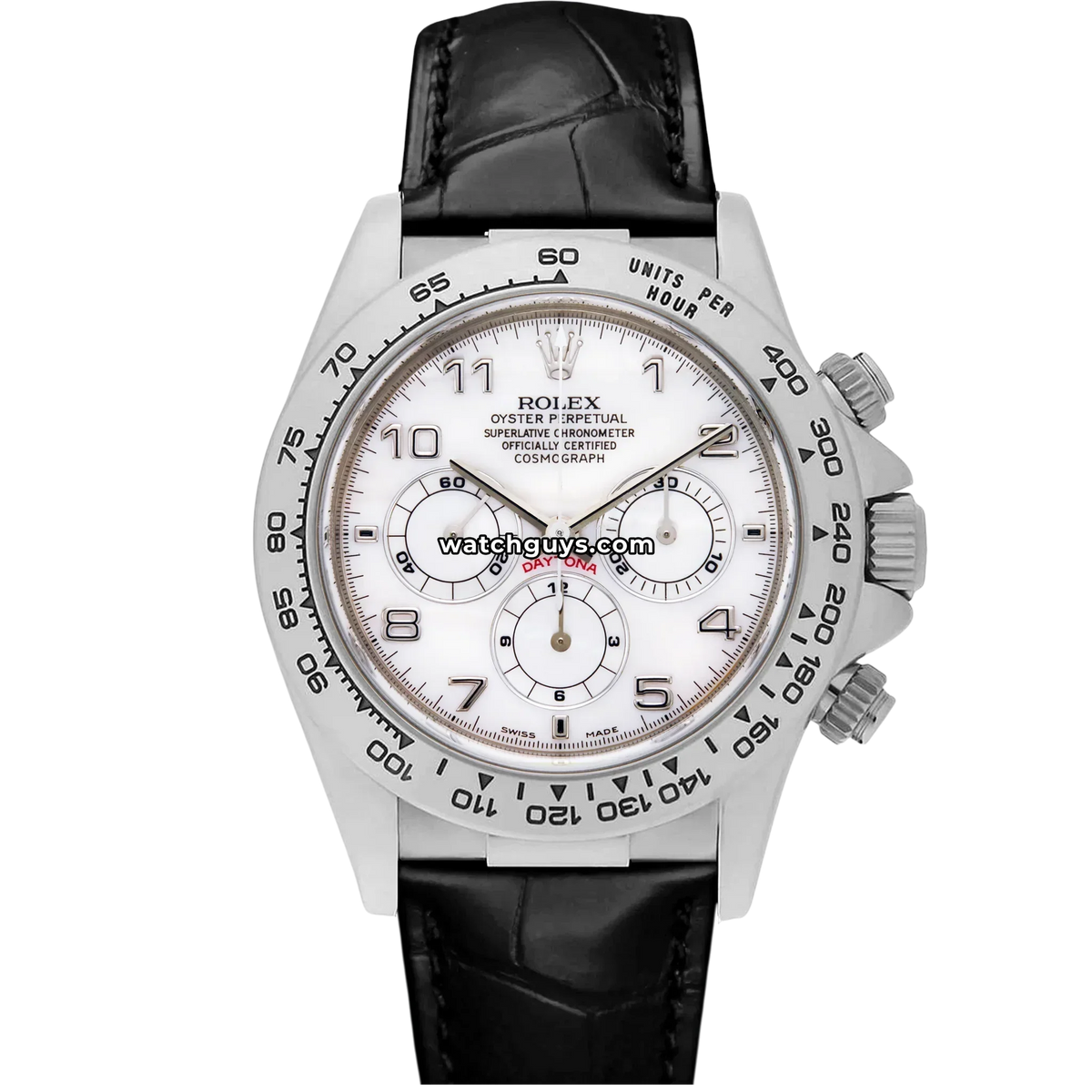 Rolex Daytona 16519 White Arabic