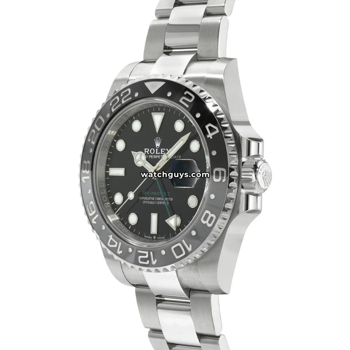 Rolex GMT-Master II 126710GRNR Bruce Wayne Stainless Steel