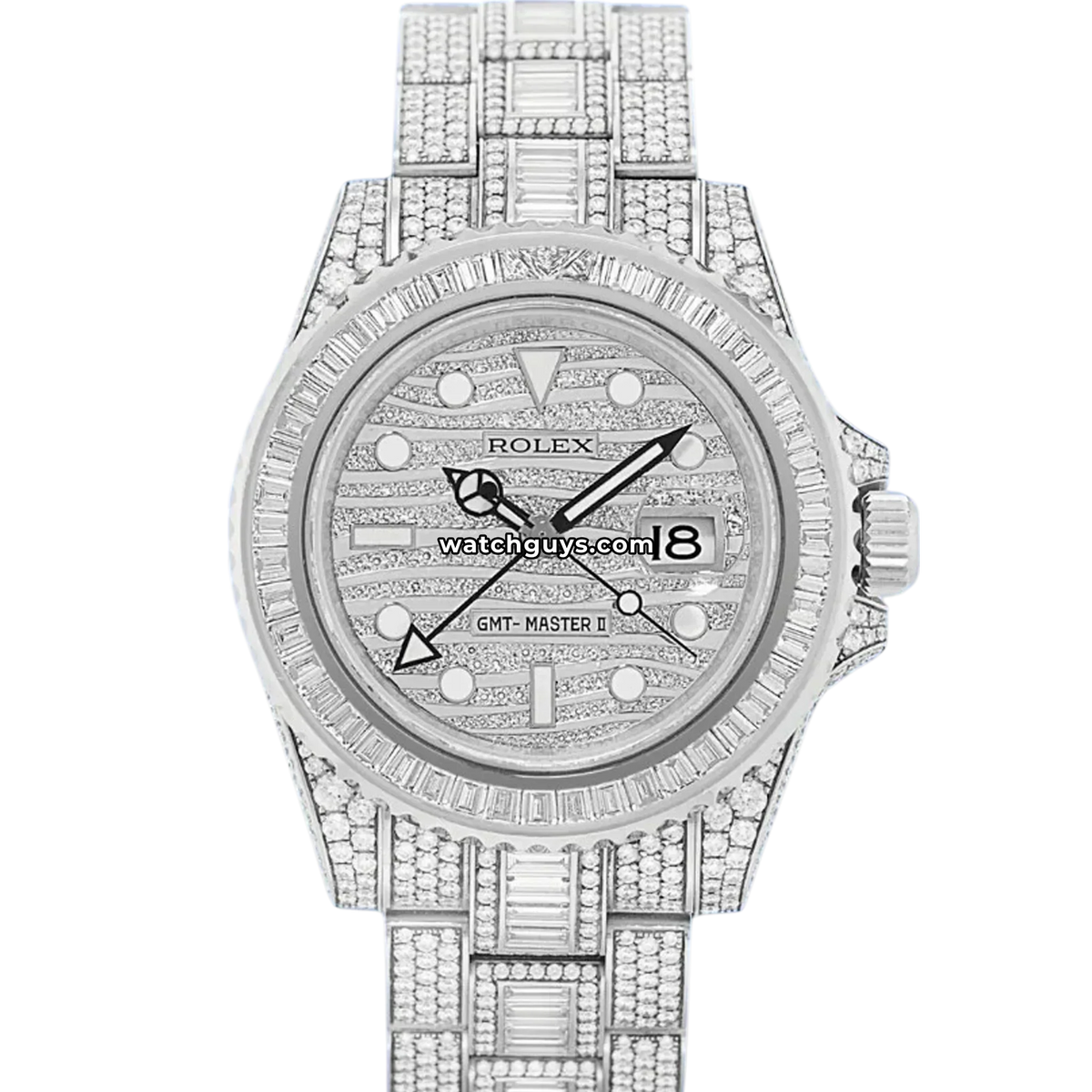 Rolex GMT-Master II 116769TBR "Ice" Diamond Paved