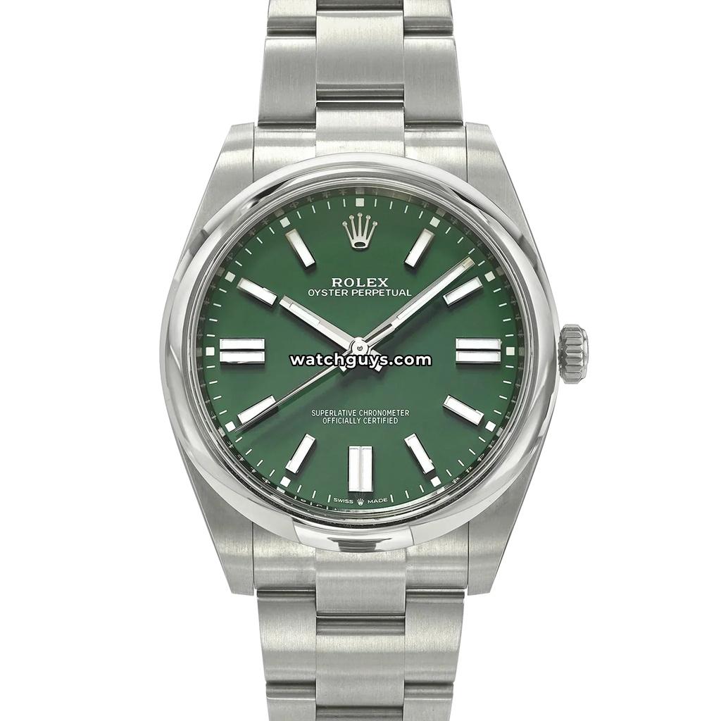 Rolex Oyster Perpetual 124300 Green Index