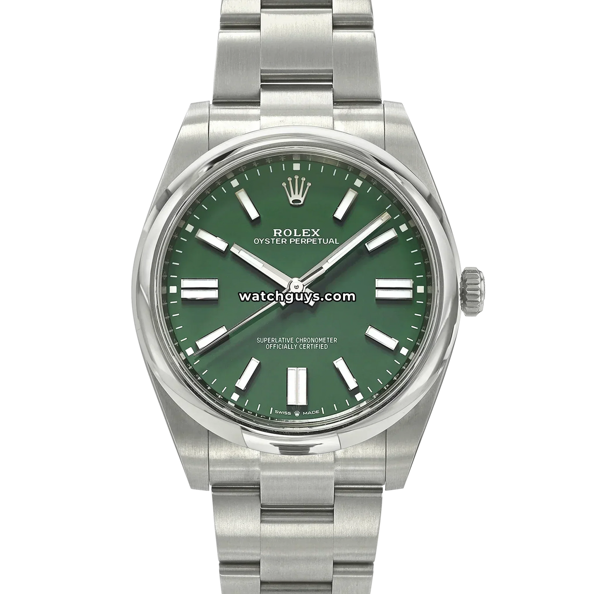 Rolex Oyster Perpetual 124300 Green Index