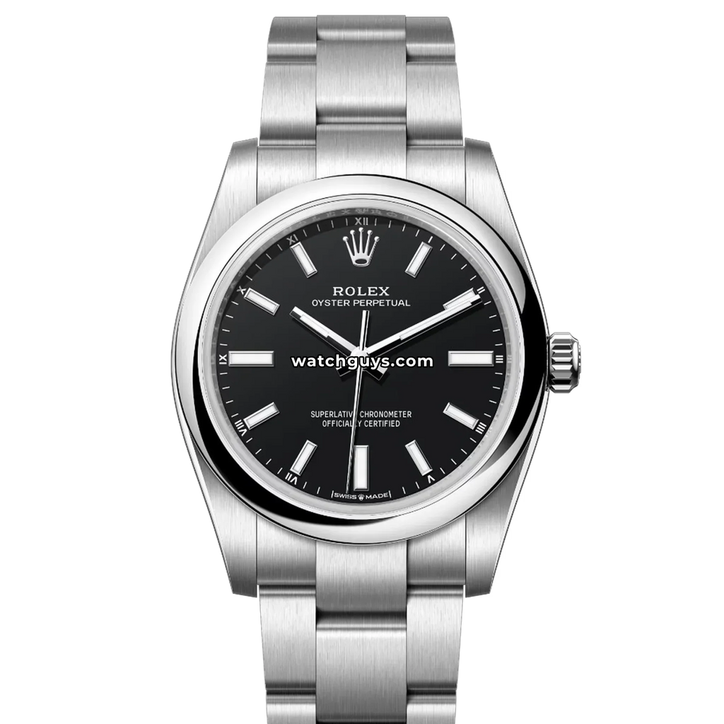 Rolex Oyster Perpetual 124200 Flat Black