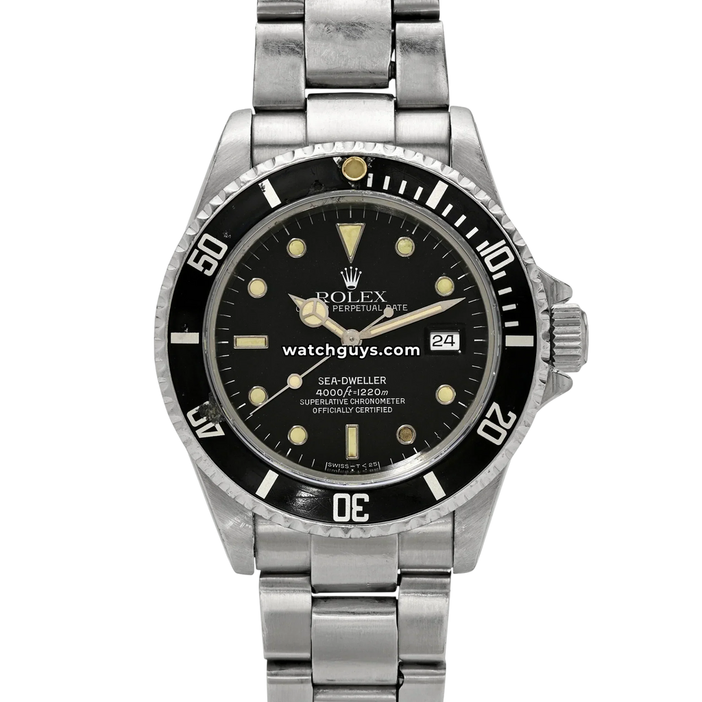 Rolex Sea Dweller 16600 Black Pumpkin