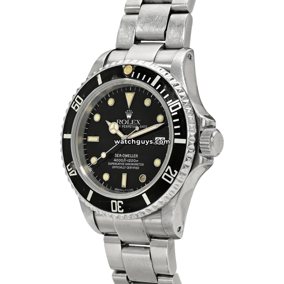 Rolex Sea Dweller 16600 Black Pumpkin
