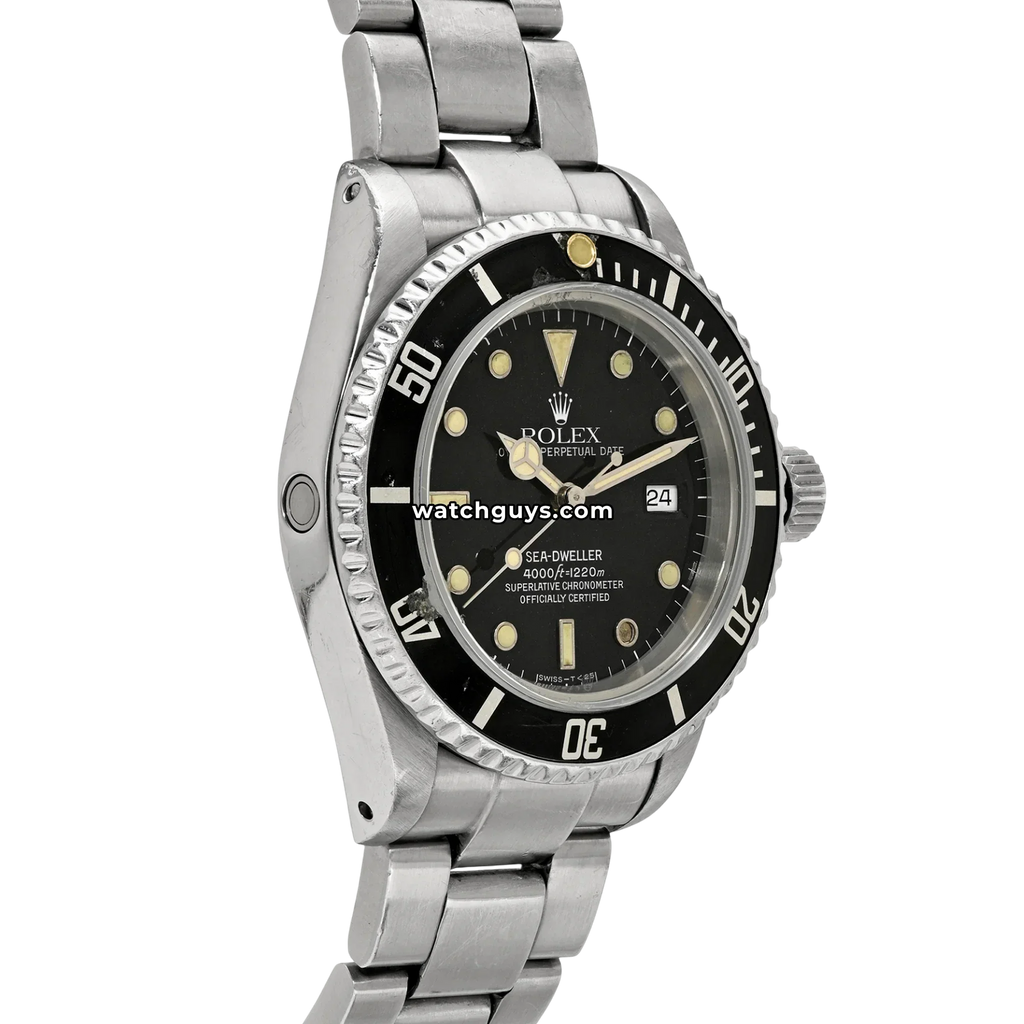 Rolex Sea Dweller 16600 Black Pumpkin