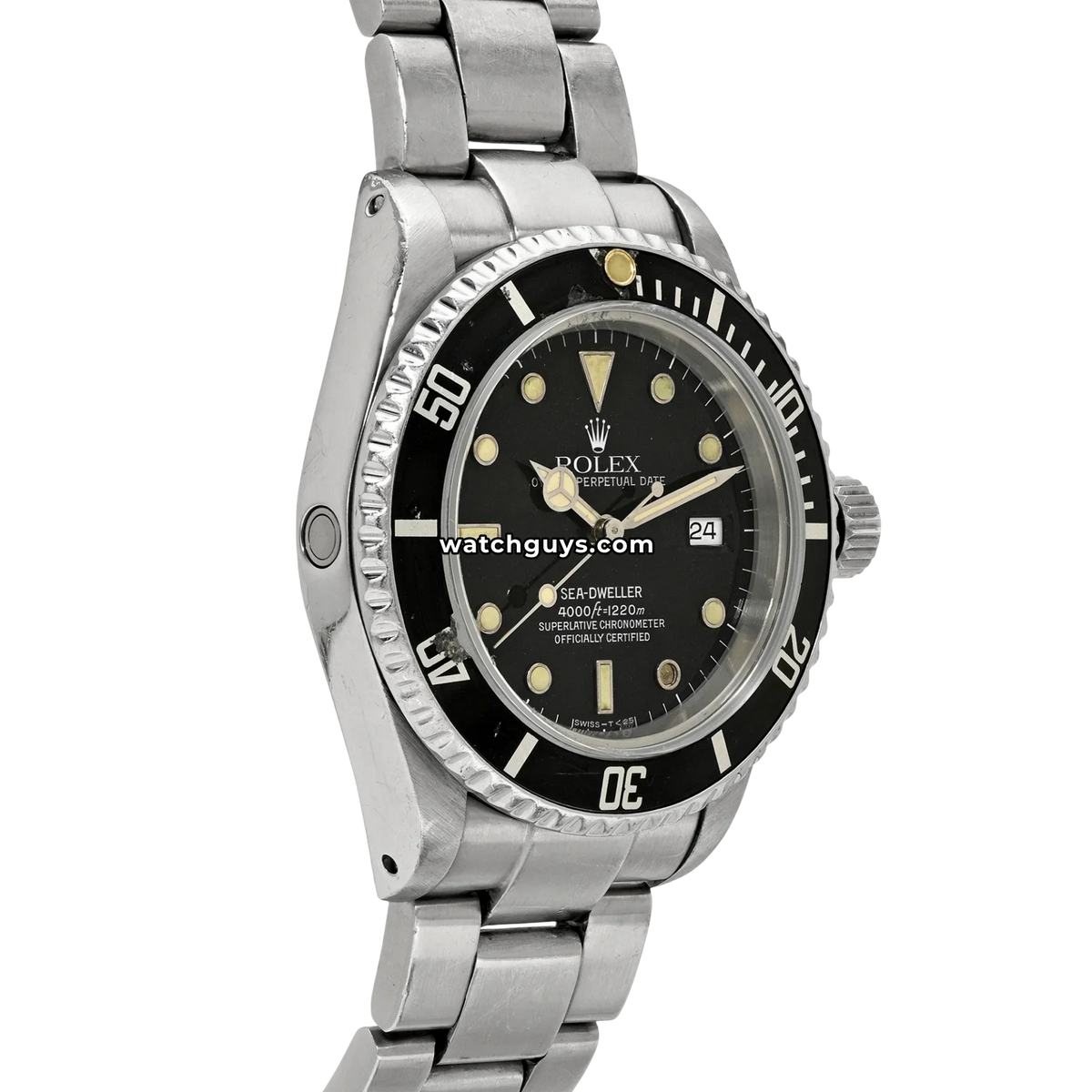 Rolex Sea Dweller 16600 Black Pumpkin