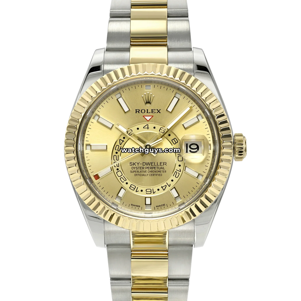 Rolex Sky-Dweller 326933 Champagne Oyster