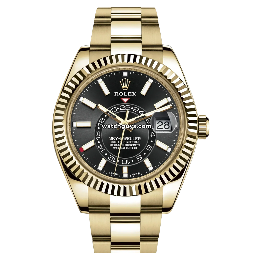 Rolex Sky-Dweller 326938 Black Index Oyster