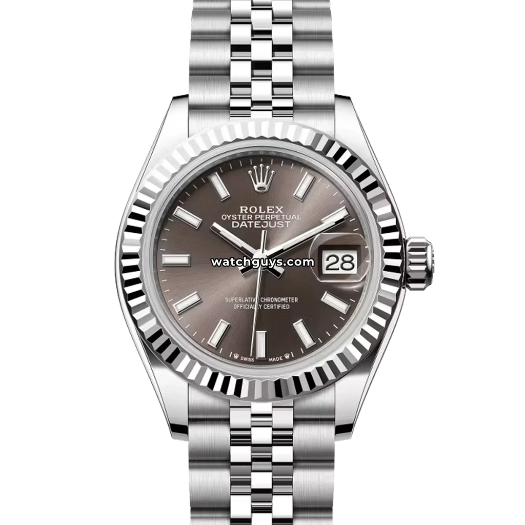 Rolex Datejust 279174 Dark Grey Index Jubilee