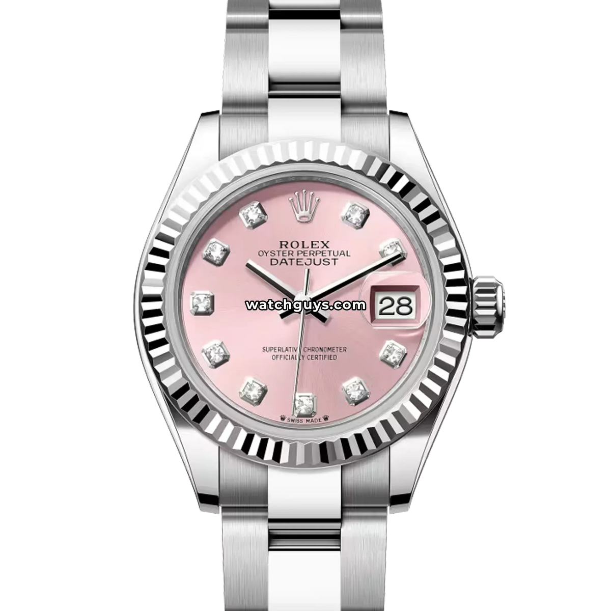 Rolex Datejust 279174 Pink Diamond Oyster