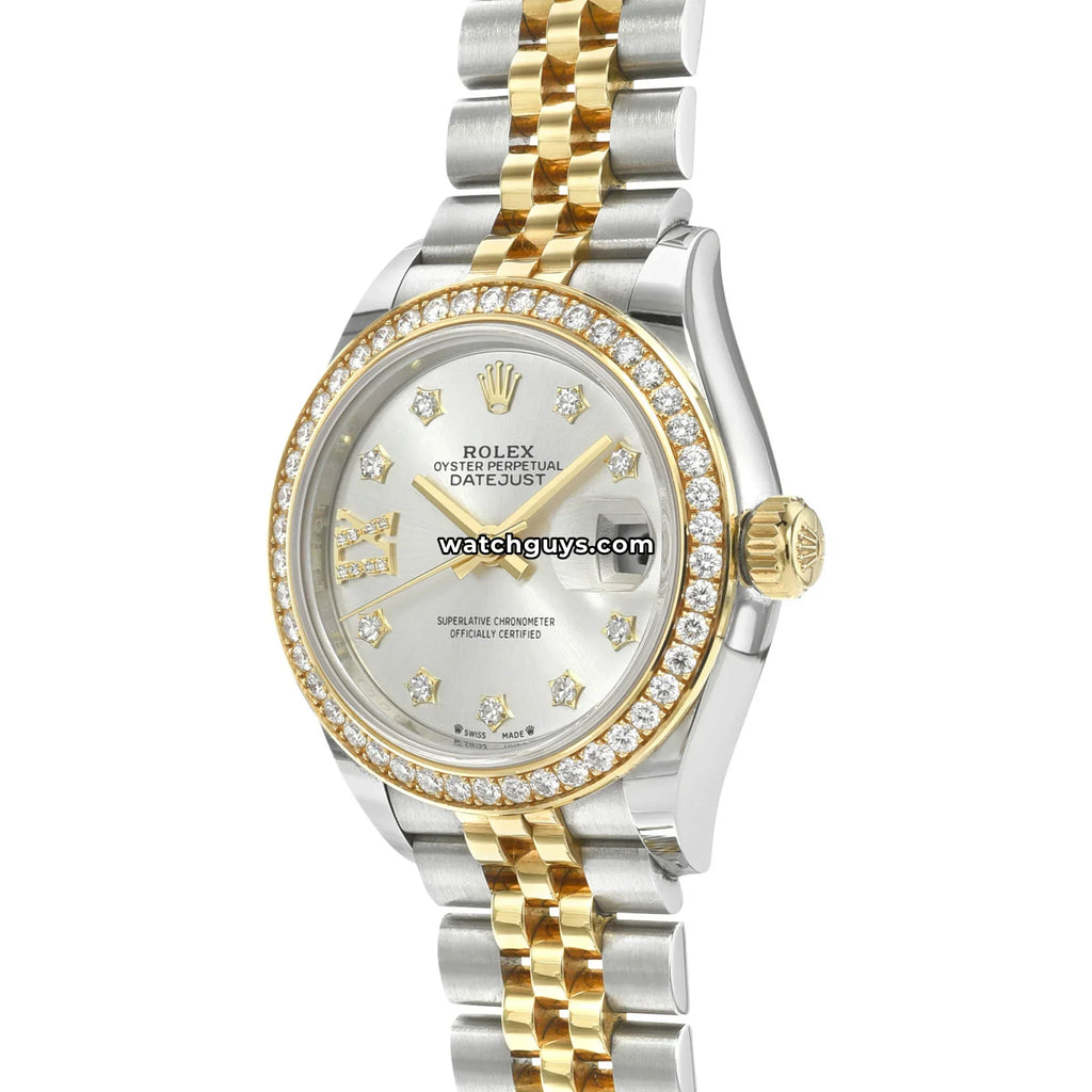 Rolex Datejust 279383RBR Silver Diamond Jubilee