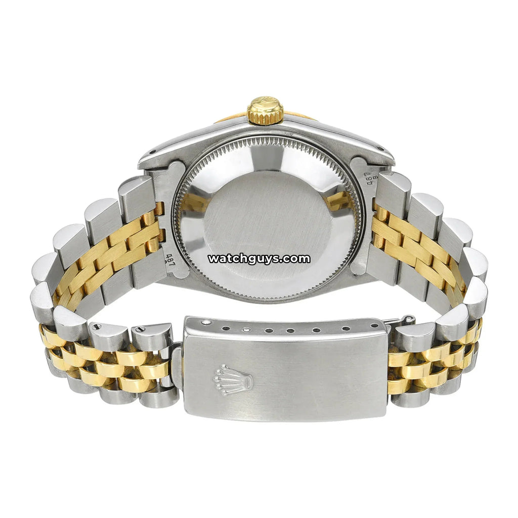 Rolex Datejust 68273 Two Tone Champagne Diamond
