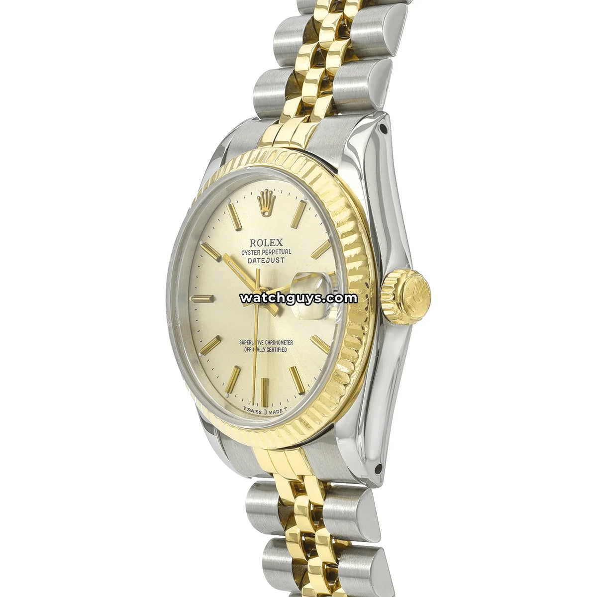 Rolex Datejust 68273 Two Tone Silver