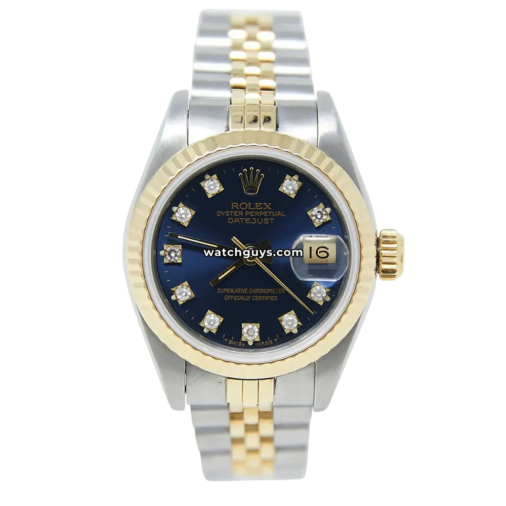 Rolex Datejust 69173 Blue Diamond Jubilee