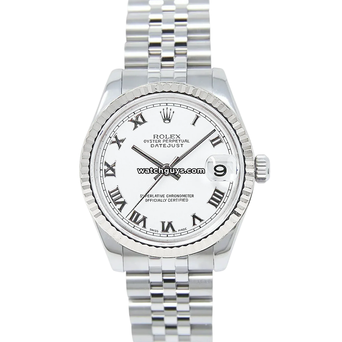 Rolex Datejust 78274 White Roman Jubilee