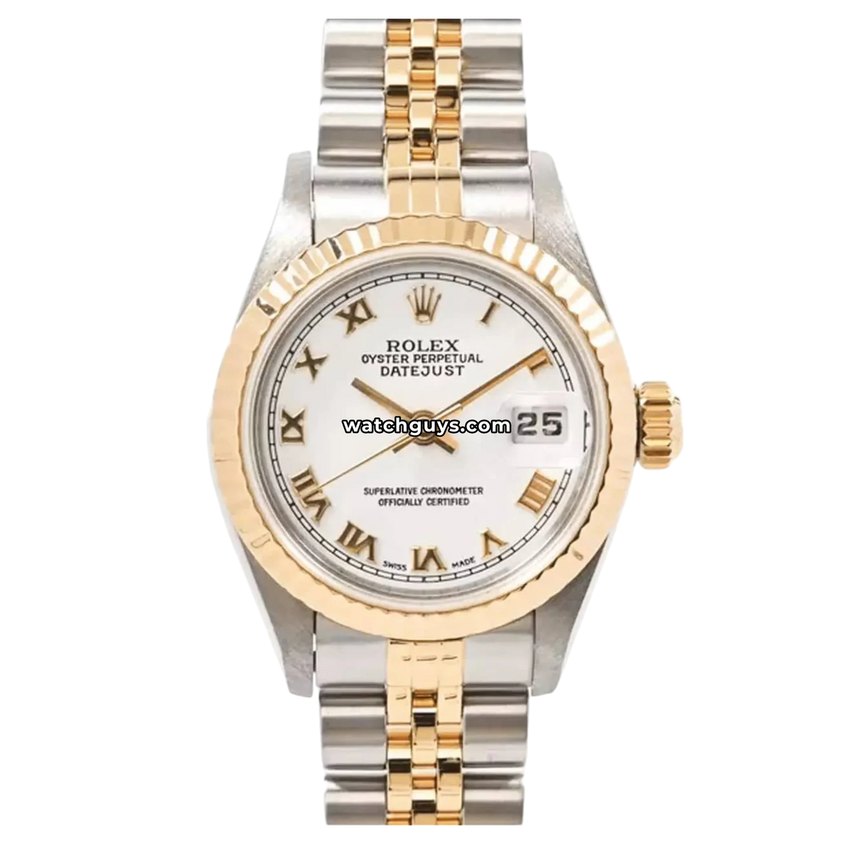 Rolex Datejust 79173 White Roman Dial