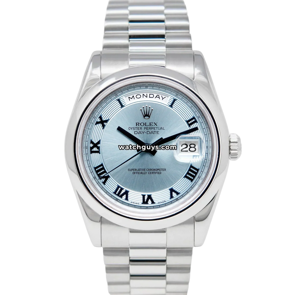 Rolex Day-Date 218206 Ice Blue