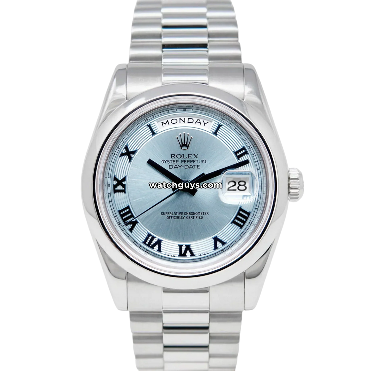 Rolex Day-Date 218206 Ice Blue