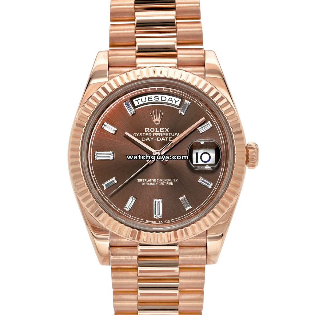 Rolex Day-Date 228235 Chocolate Diamond