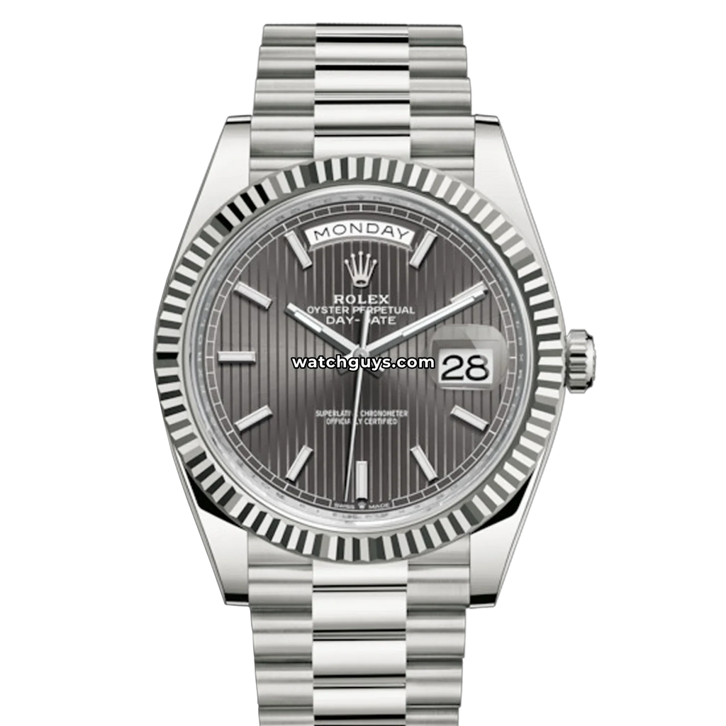 Rolex Day-Date 228239 Grey Tapestry President