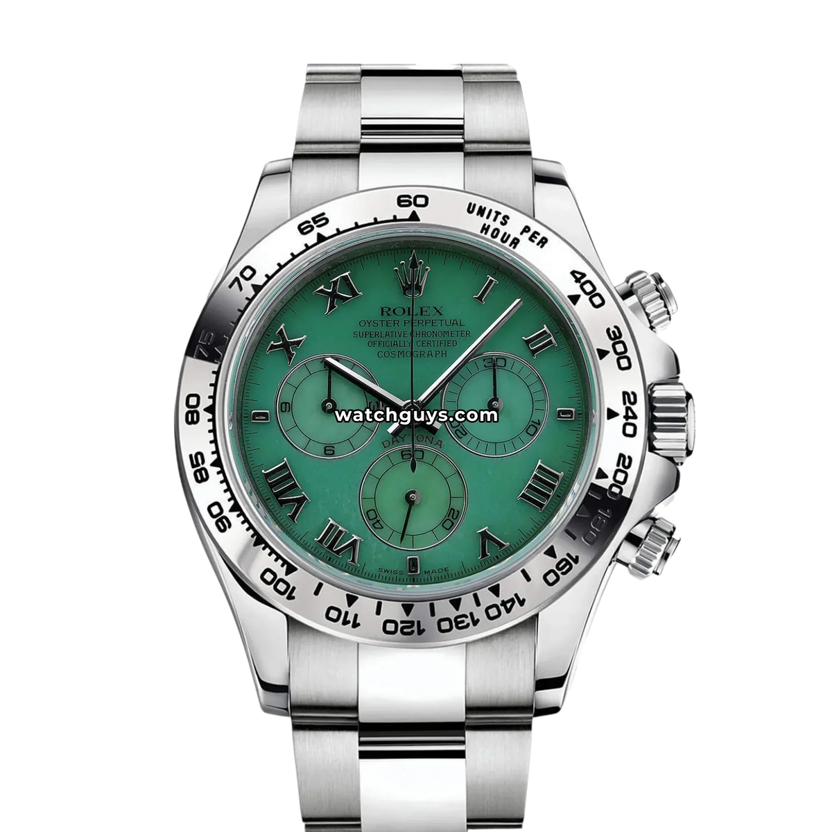 Rolex Daytona 116509 Green Roman