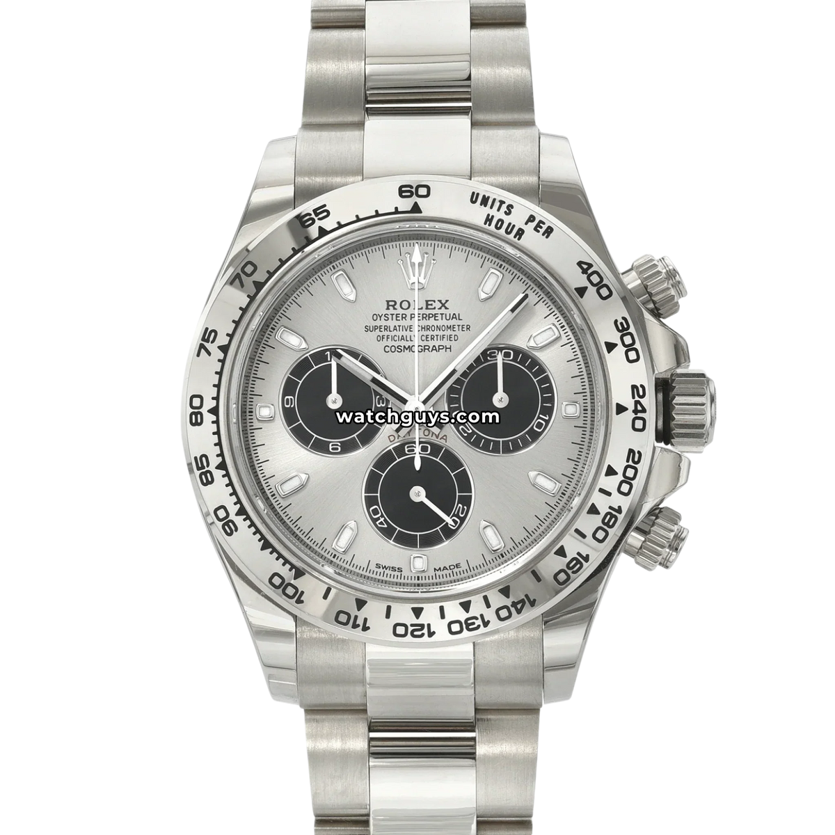 Rolex Daytona 116509 Steel Dial 18K White Gold