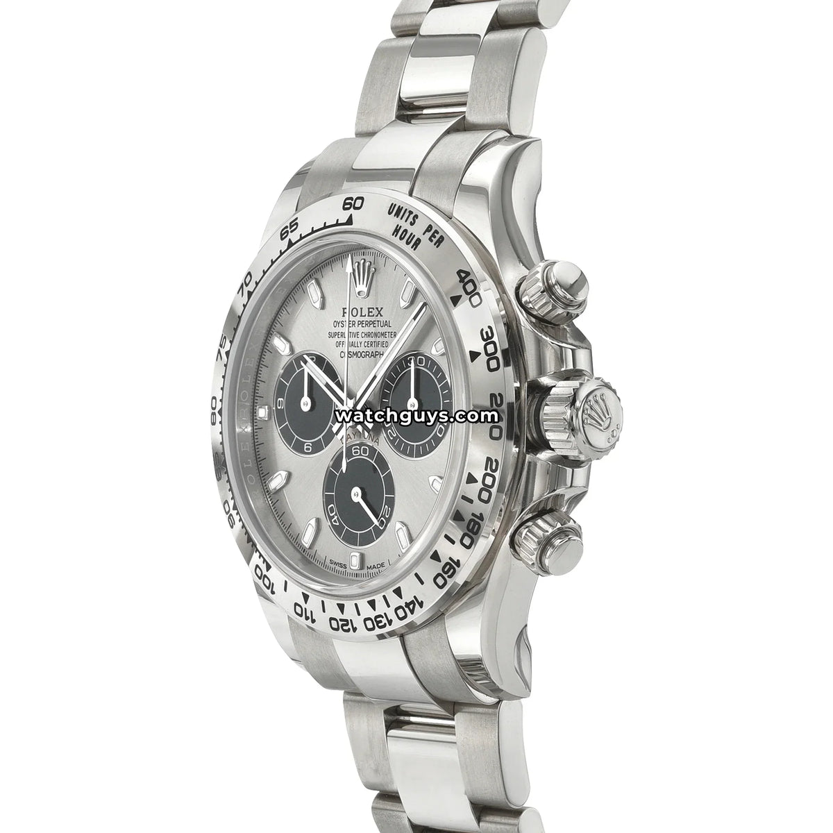 Rolex Daytona 116509 Steel Dial 18K White Gold