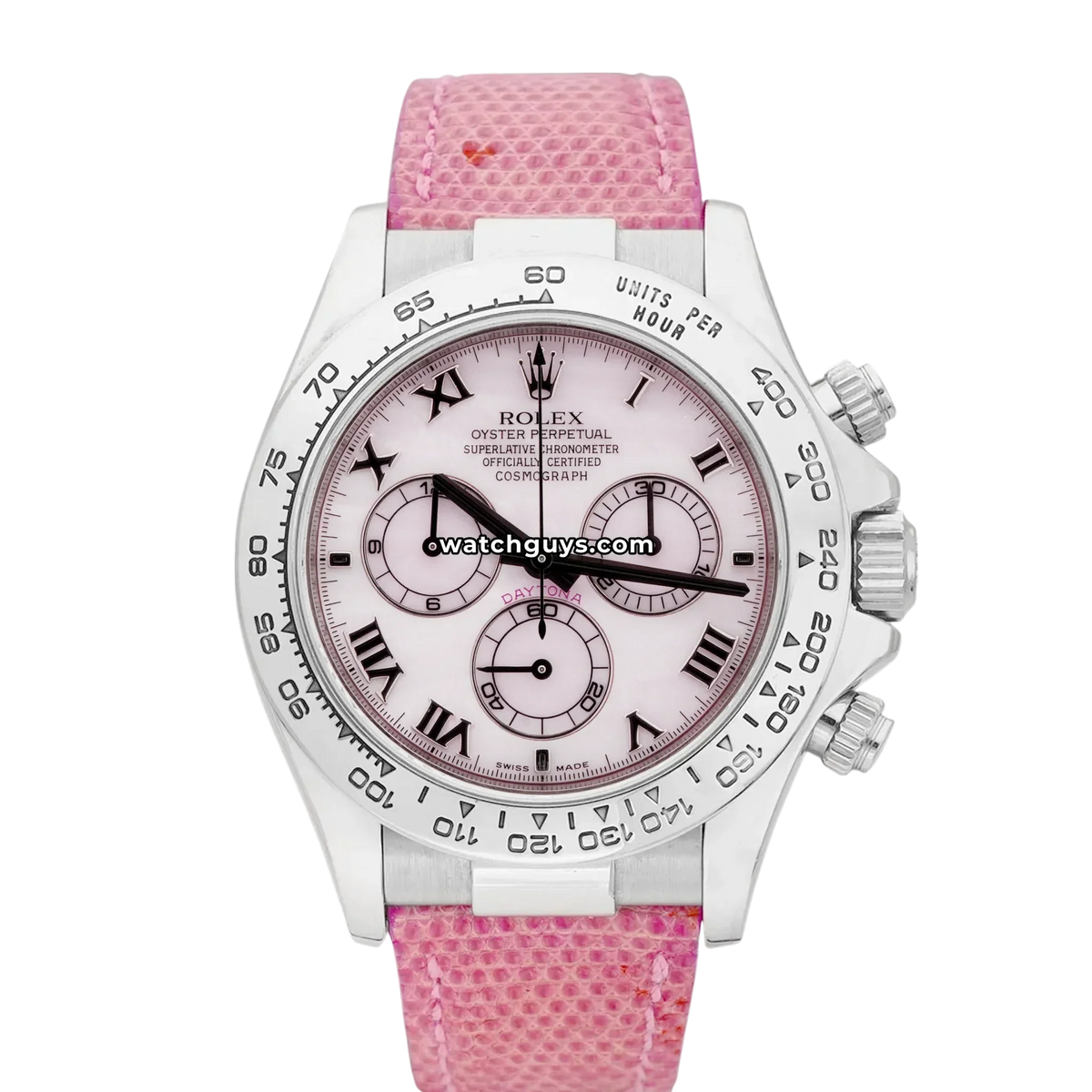 Rolex Daytona Beach 116519 Pink Mother-of-Pearl