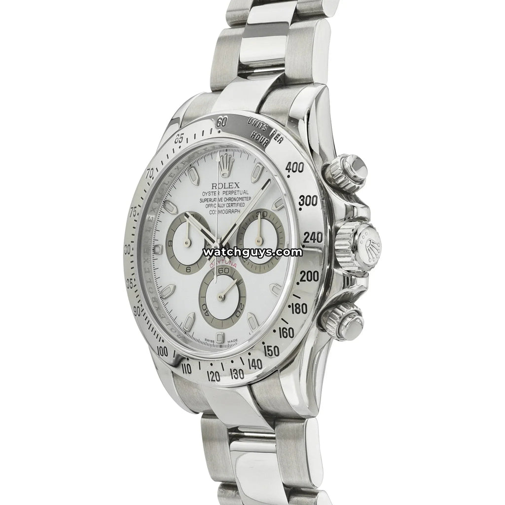Rolex Daytona 116520 White
