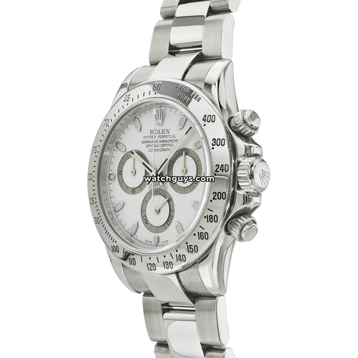 Rolex Daytona 116520 White