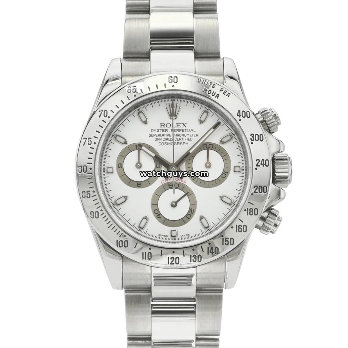 Rolex Daytona 116520 White