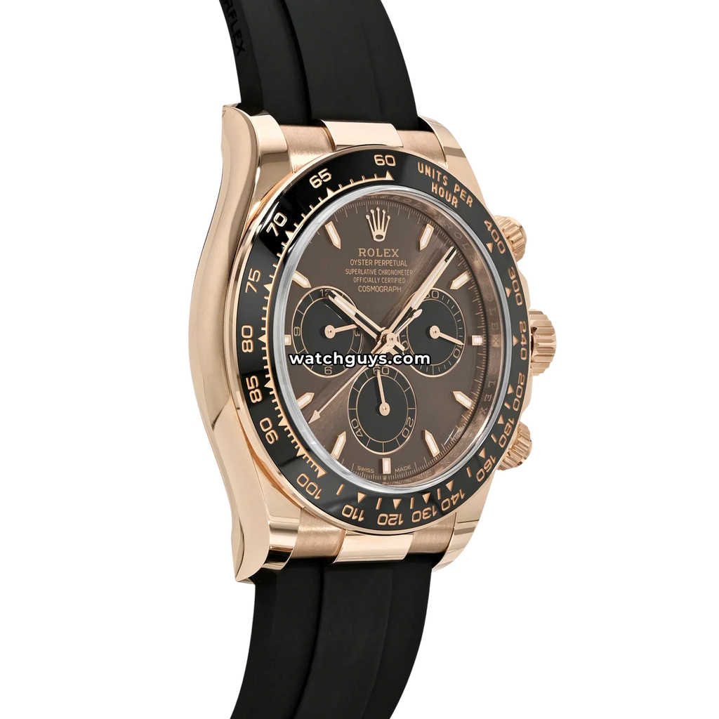 Rolex Daytona 126515LN Chocolate Index Oysterflex