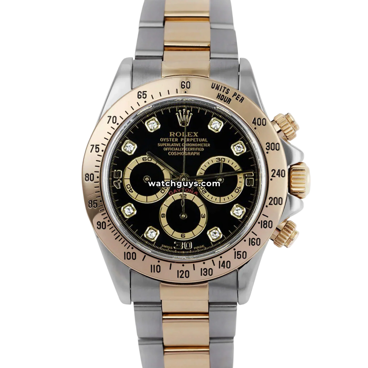Rolex Daytona Zenith 16523 Black Diamond